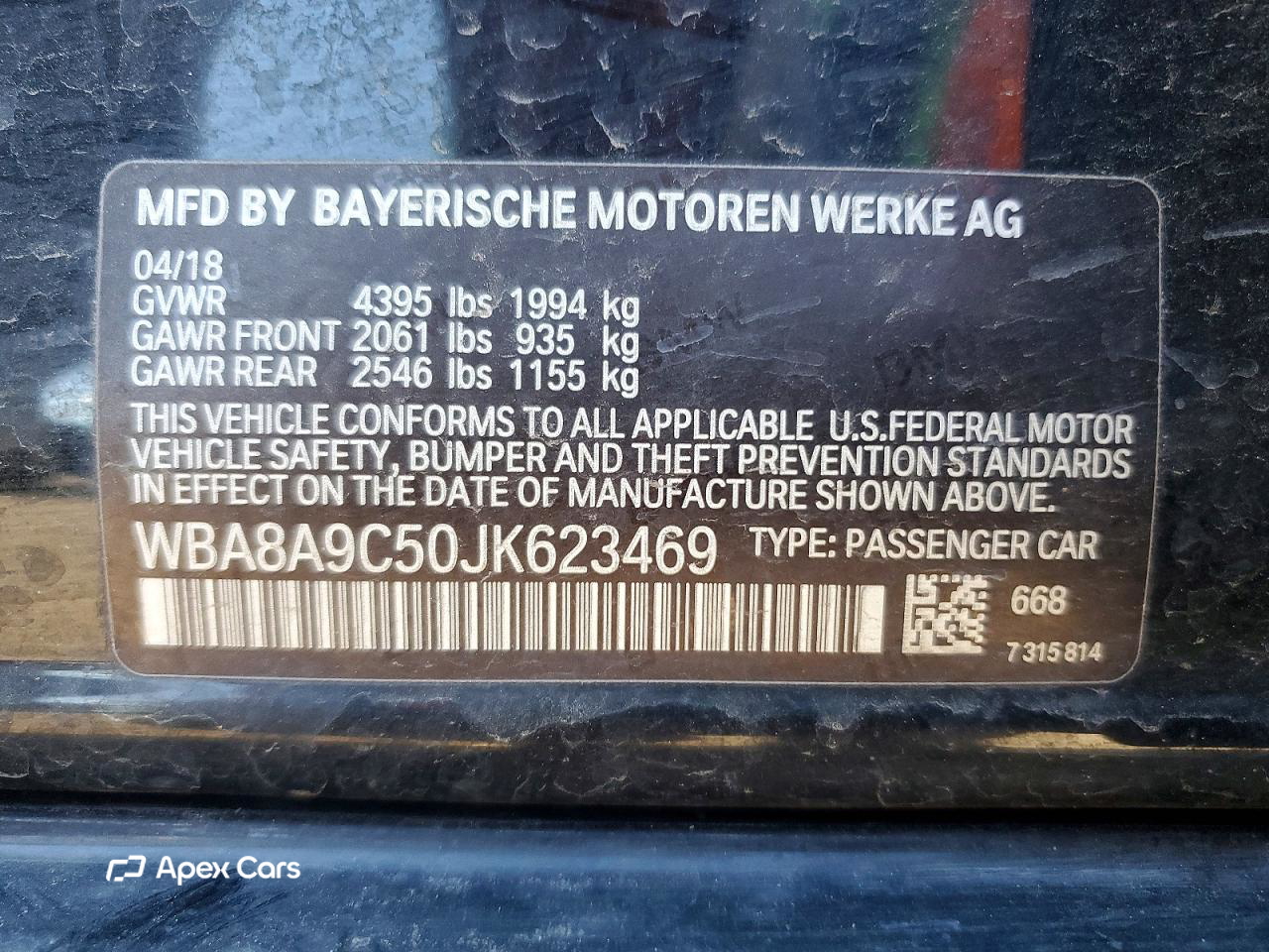 BMW Series 3 2018