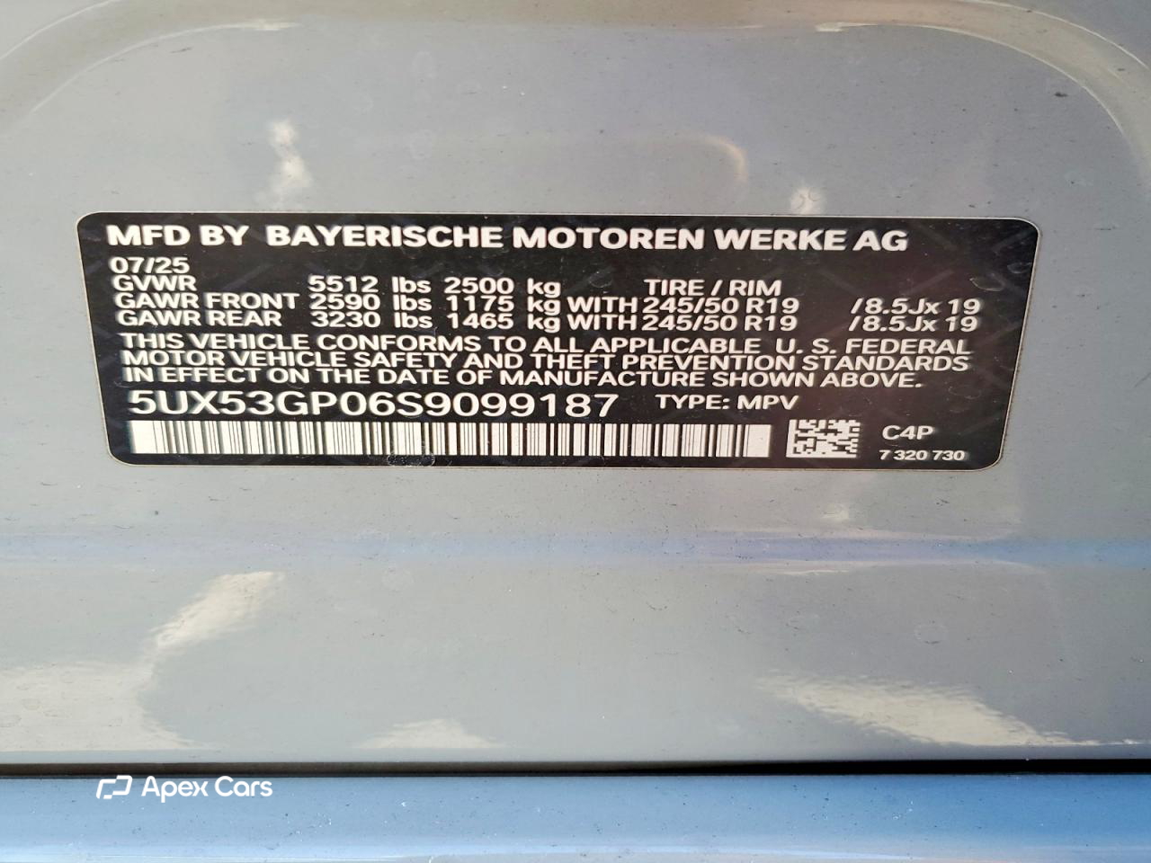 BMW X3 2025