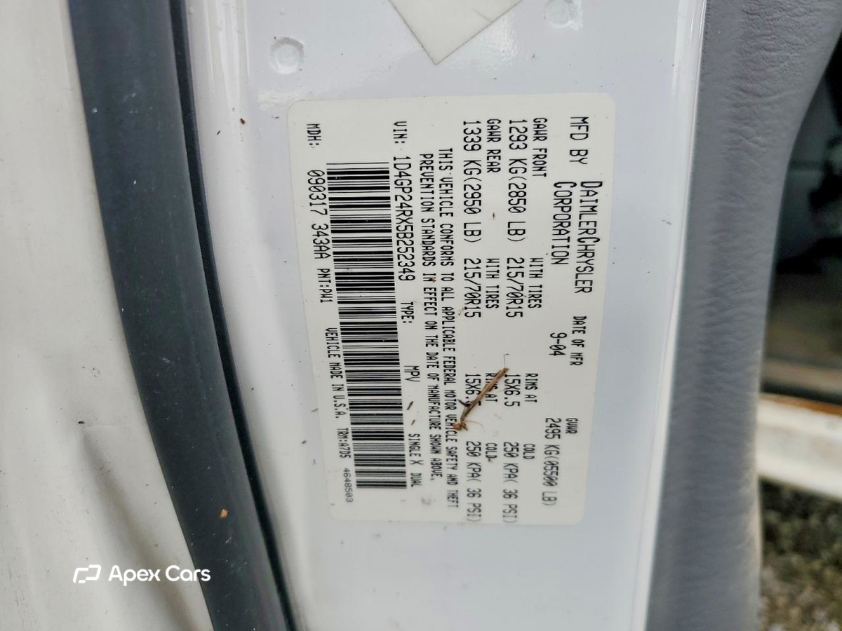 Dodge Caravan 2005