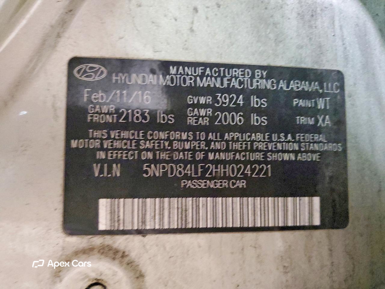 Hyundai Elantra 2017