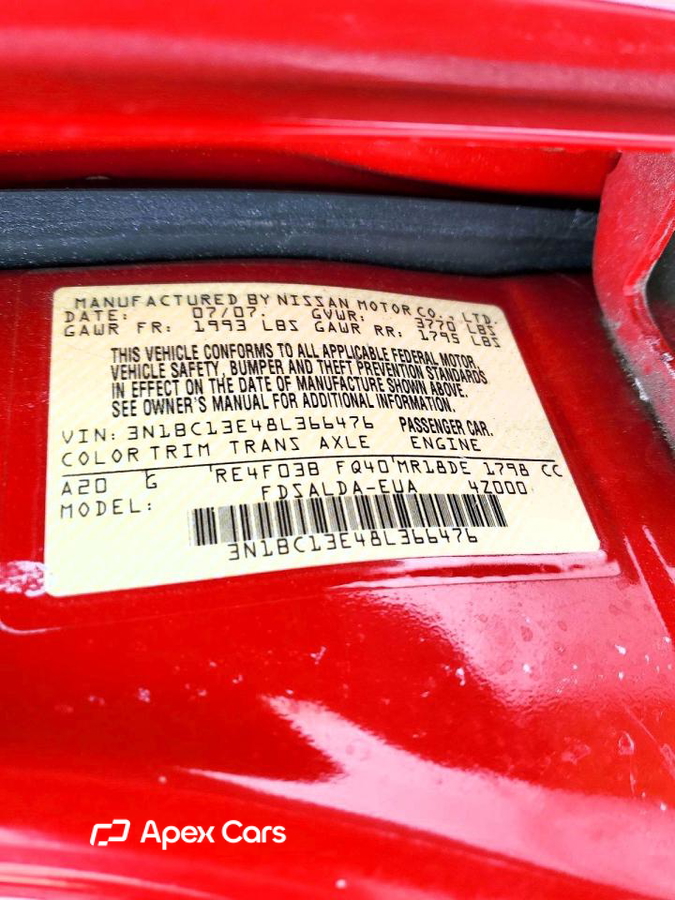 Nissan Versa 2008