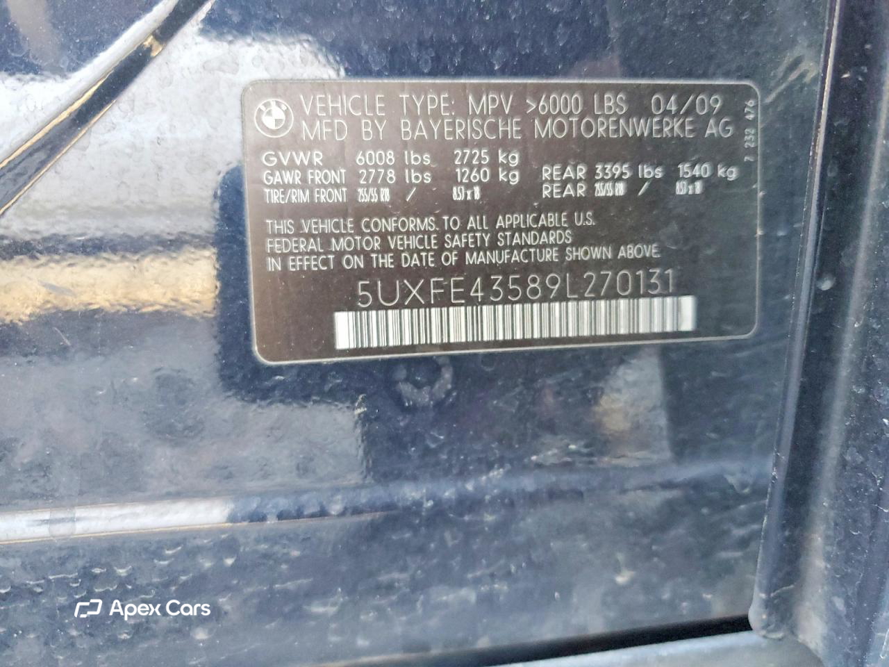 BMW X5 2009