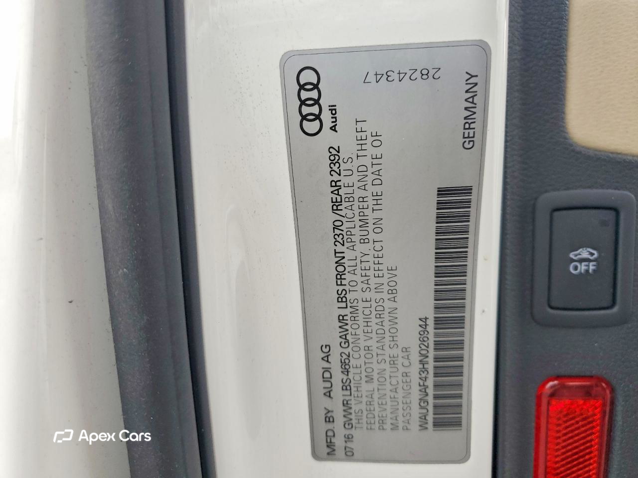 Audi A4 2017