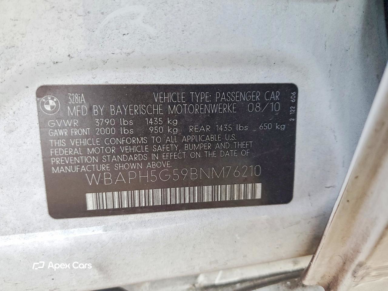 BMW Series 3 2011