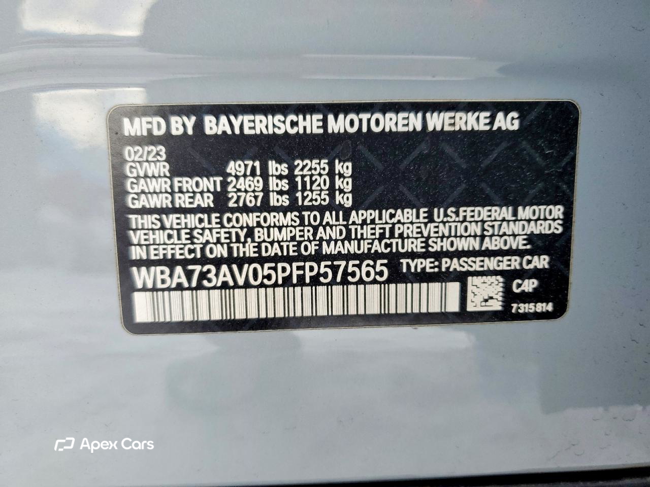 BMW Series 4 2023