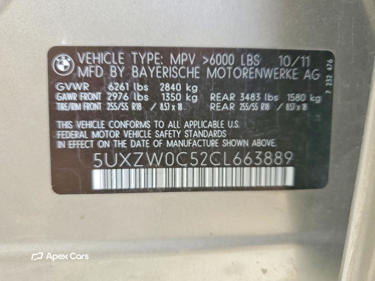 BMW X5 2012