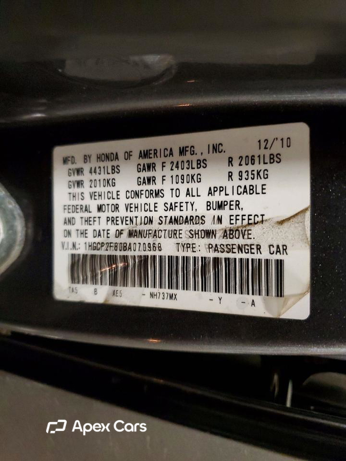 Honda Accord 2011