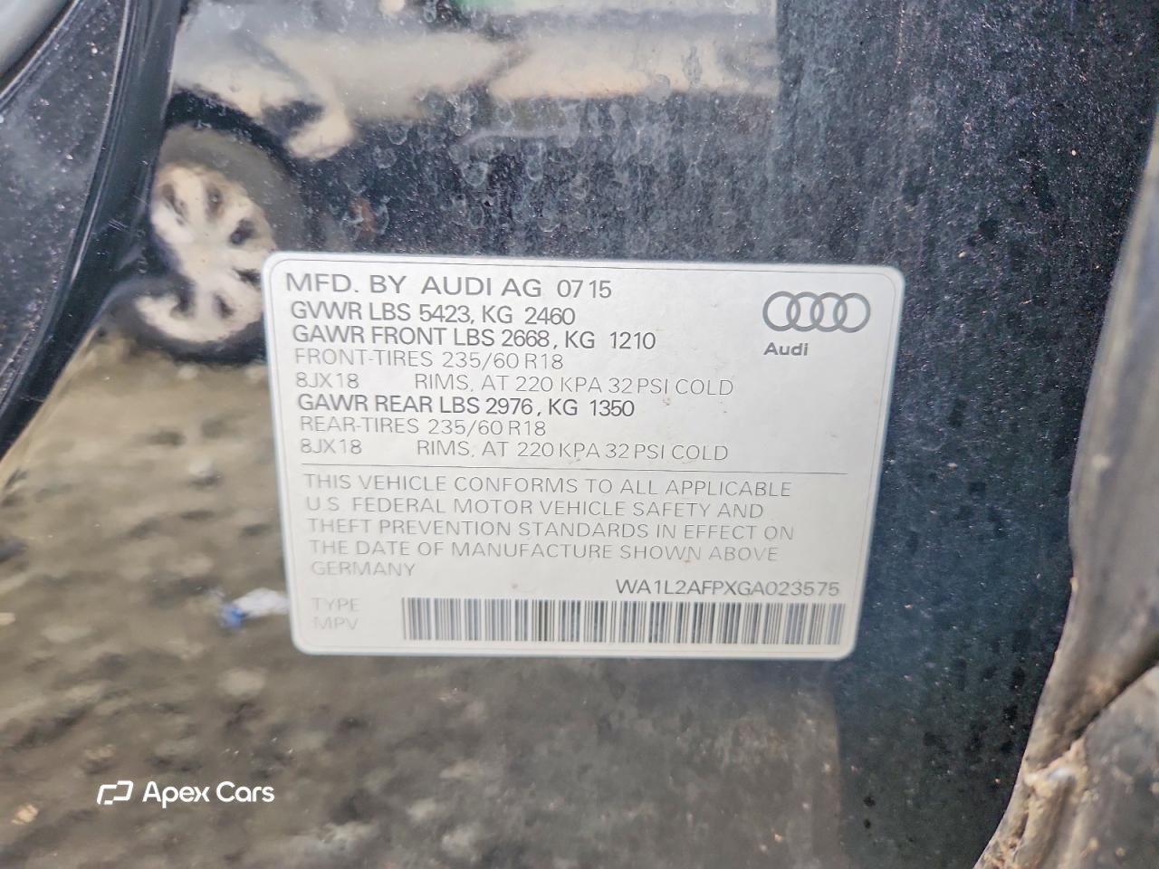 Audi Q5 2016