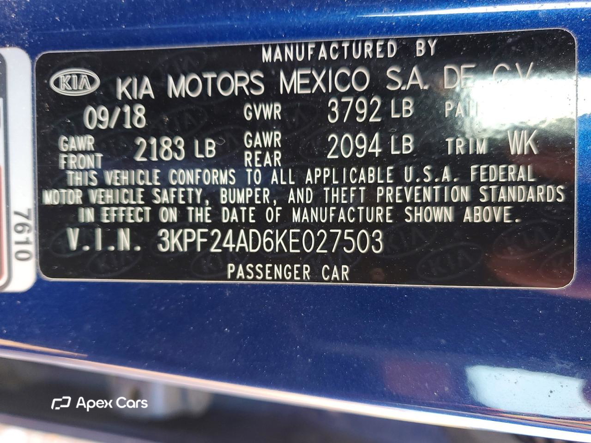 Kia Forte 2019