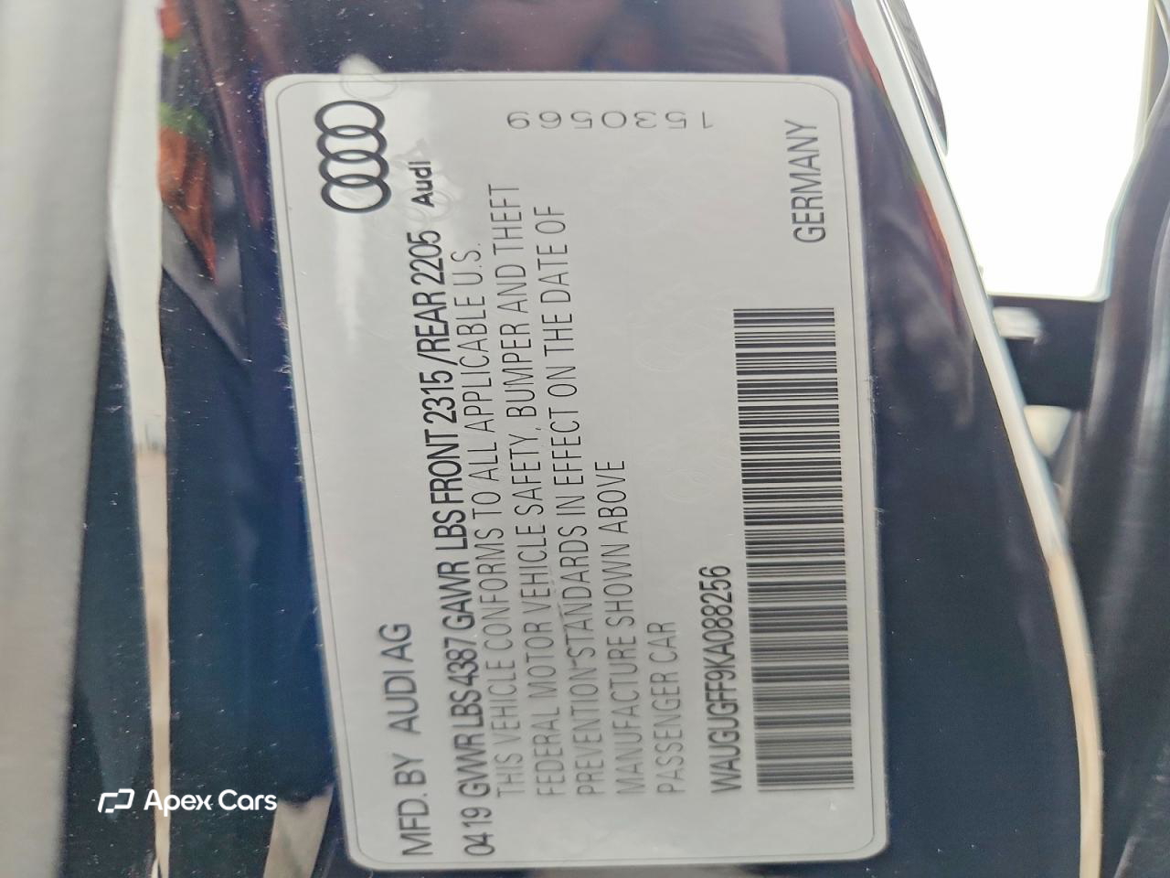 Audi A3 2019