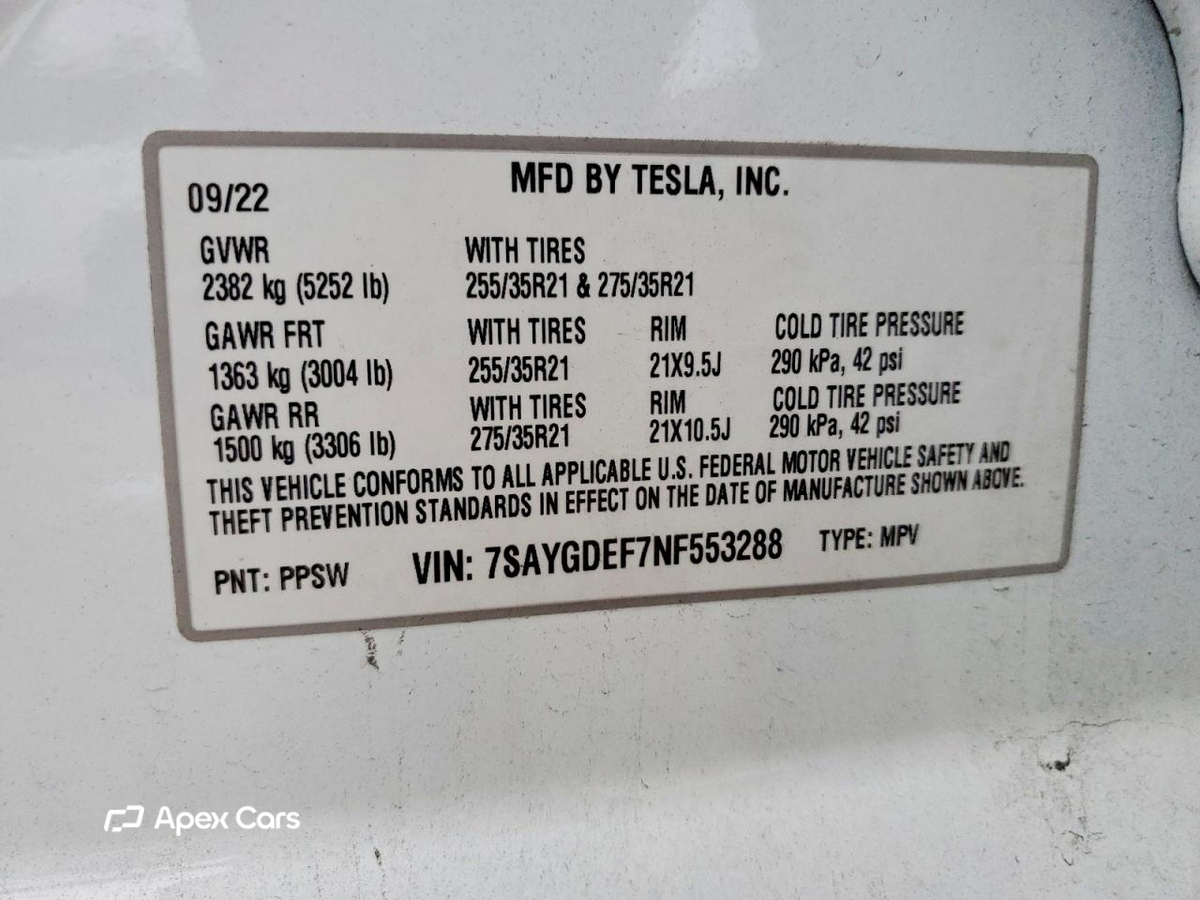 Tesla Model Y 2022