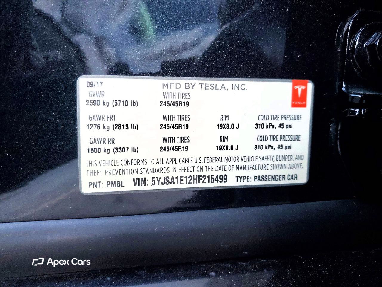 Tesla Model S 2017