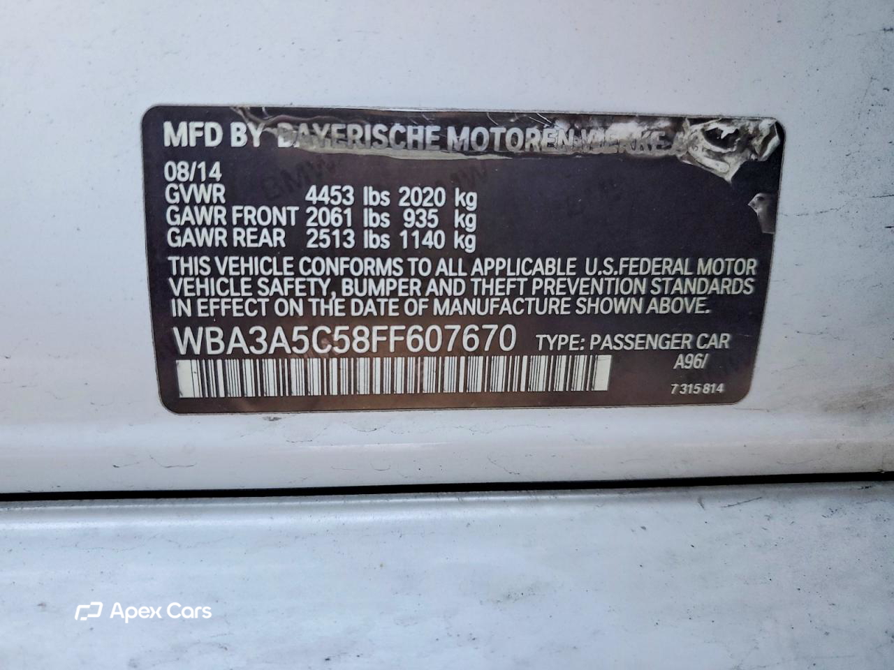 BMW Series 3 2015