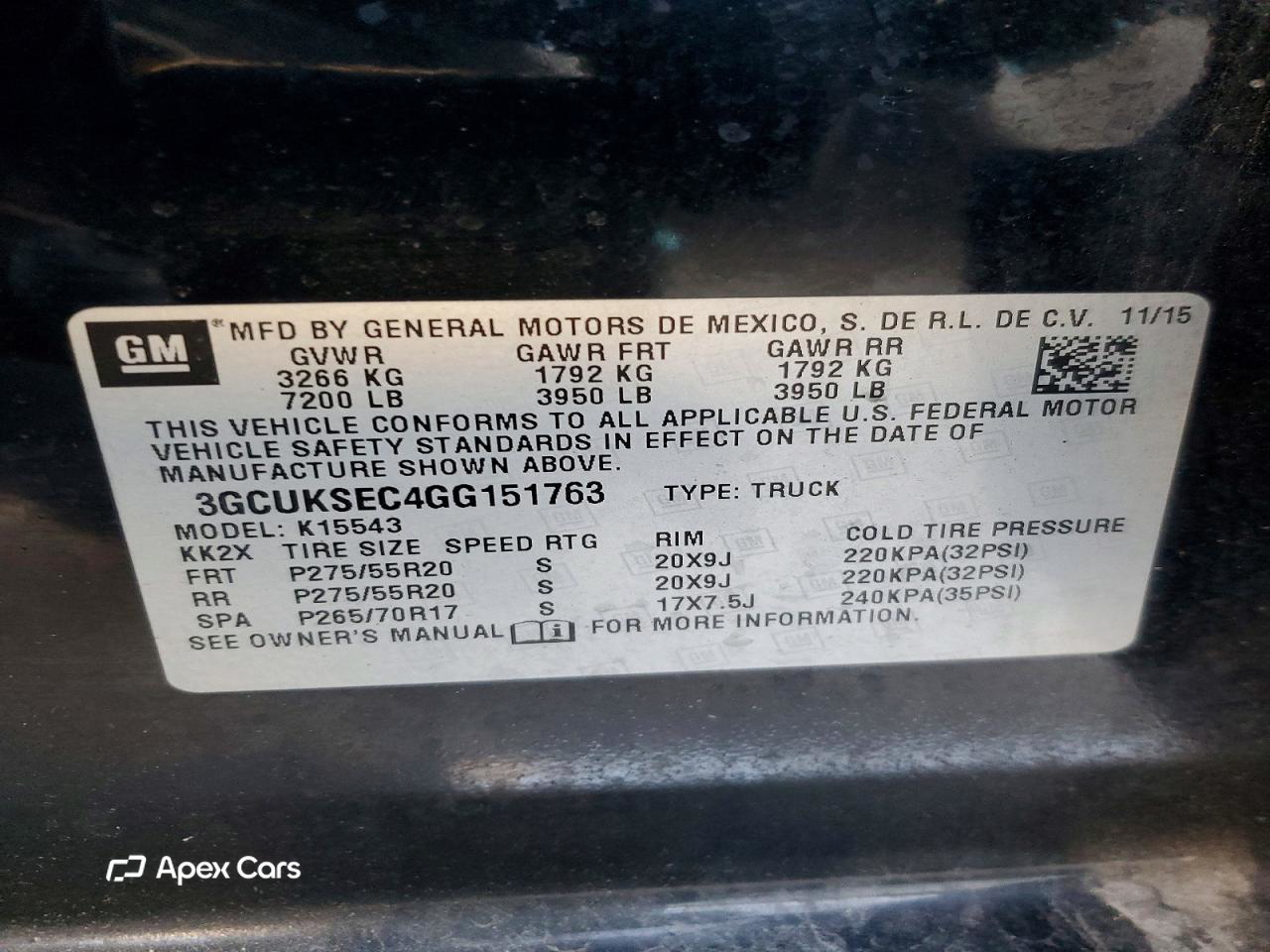 Chevrolet Silverado 2016