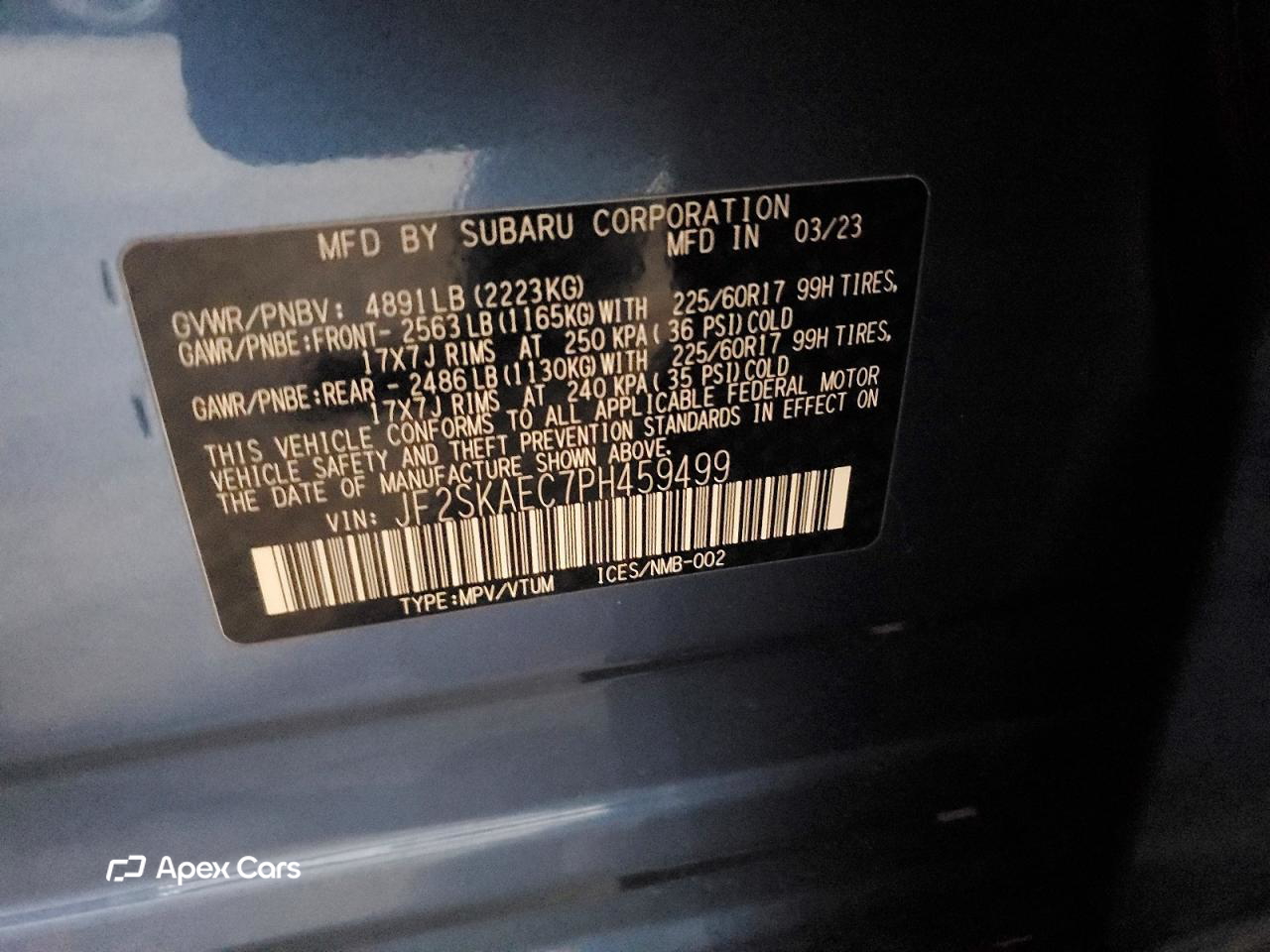 Subaru Forester 2023