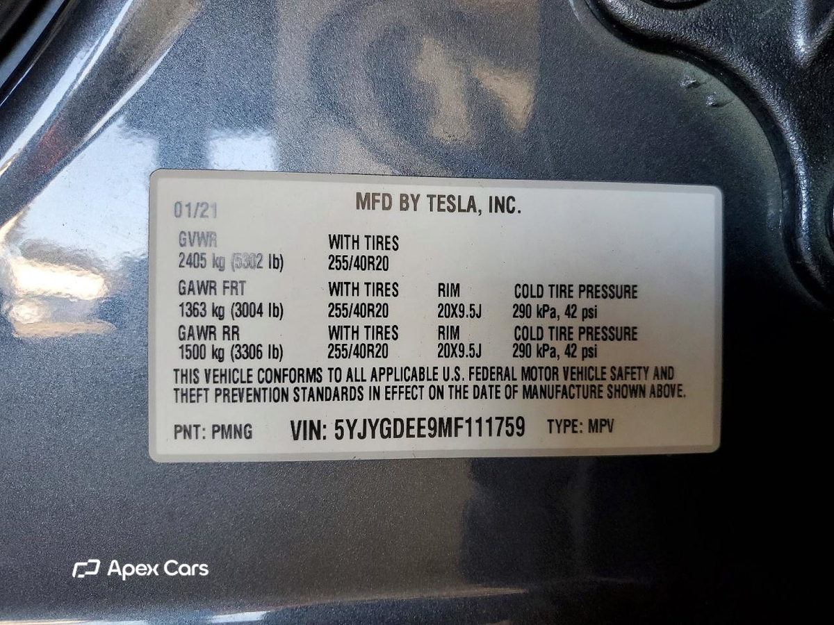 Tesla Model Y 2021