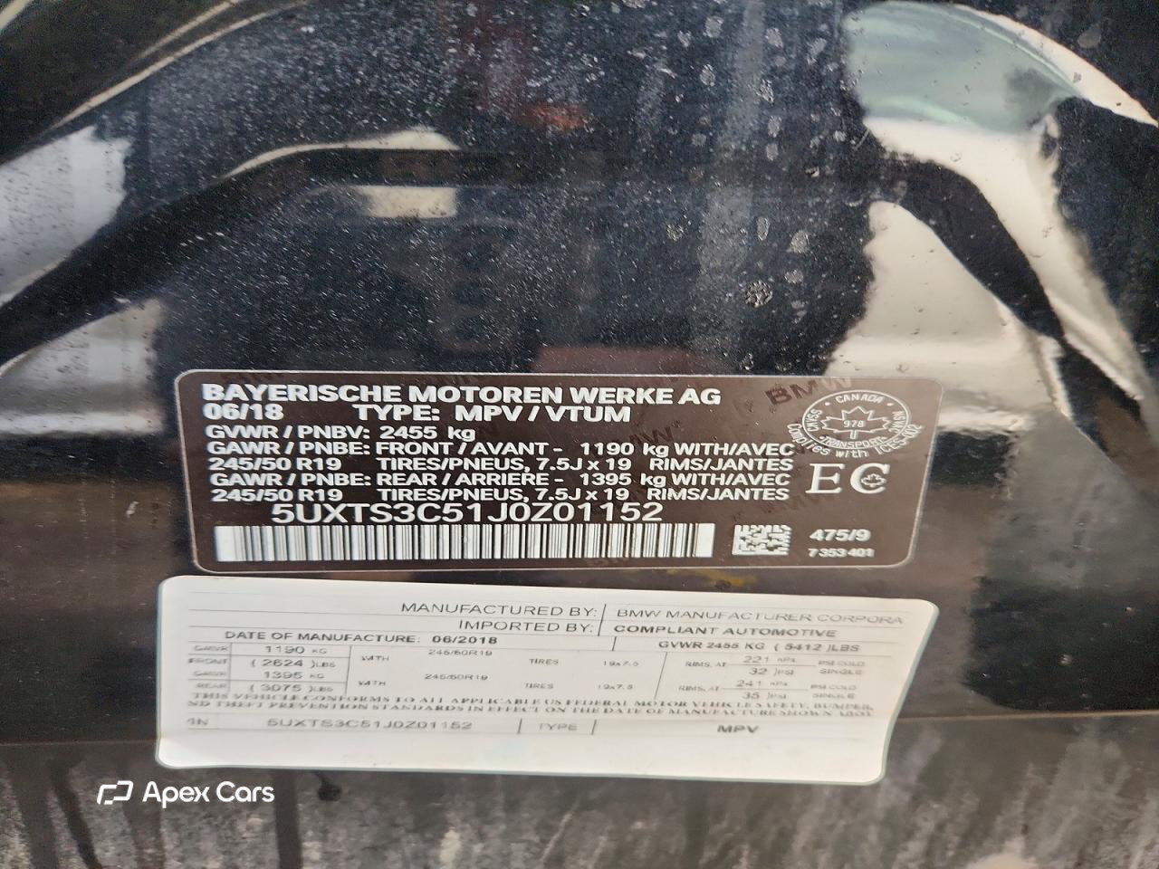 BMW X3 2018