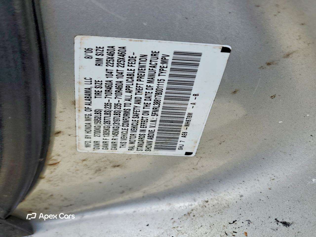 Honda Odyssey 2007