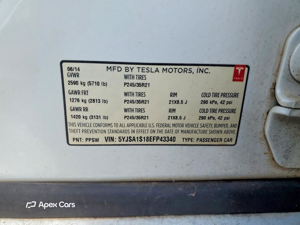 Tesla Model S 2014