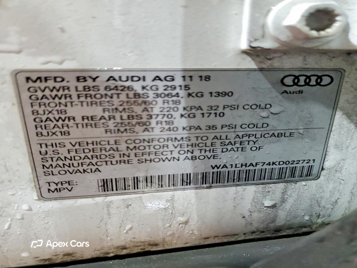 Audi Q7 2019
