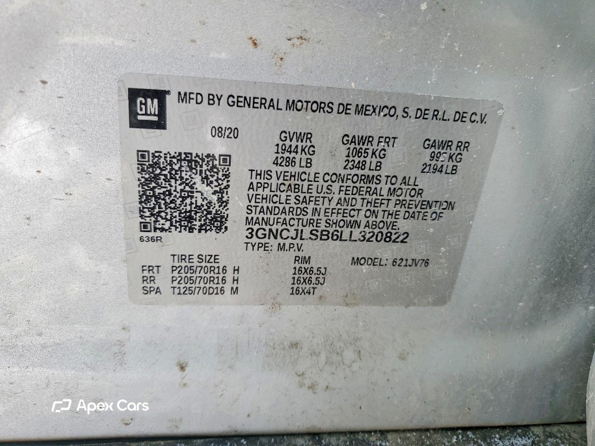 Chevrolet Trax 2020