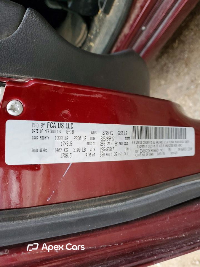 Dodge Caravan 2018