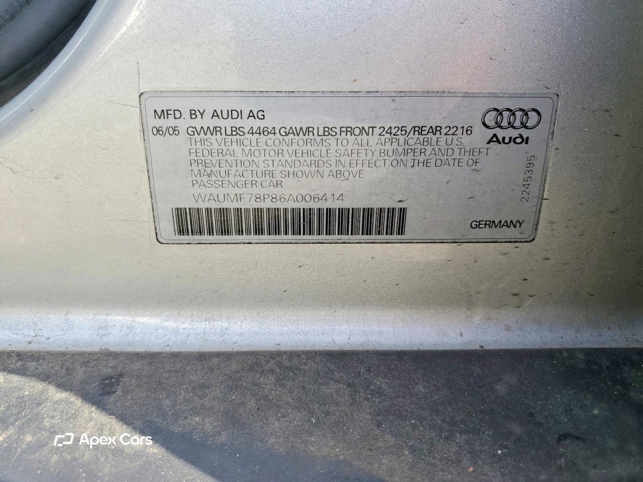 Audi A3 2006