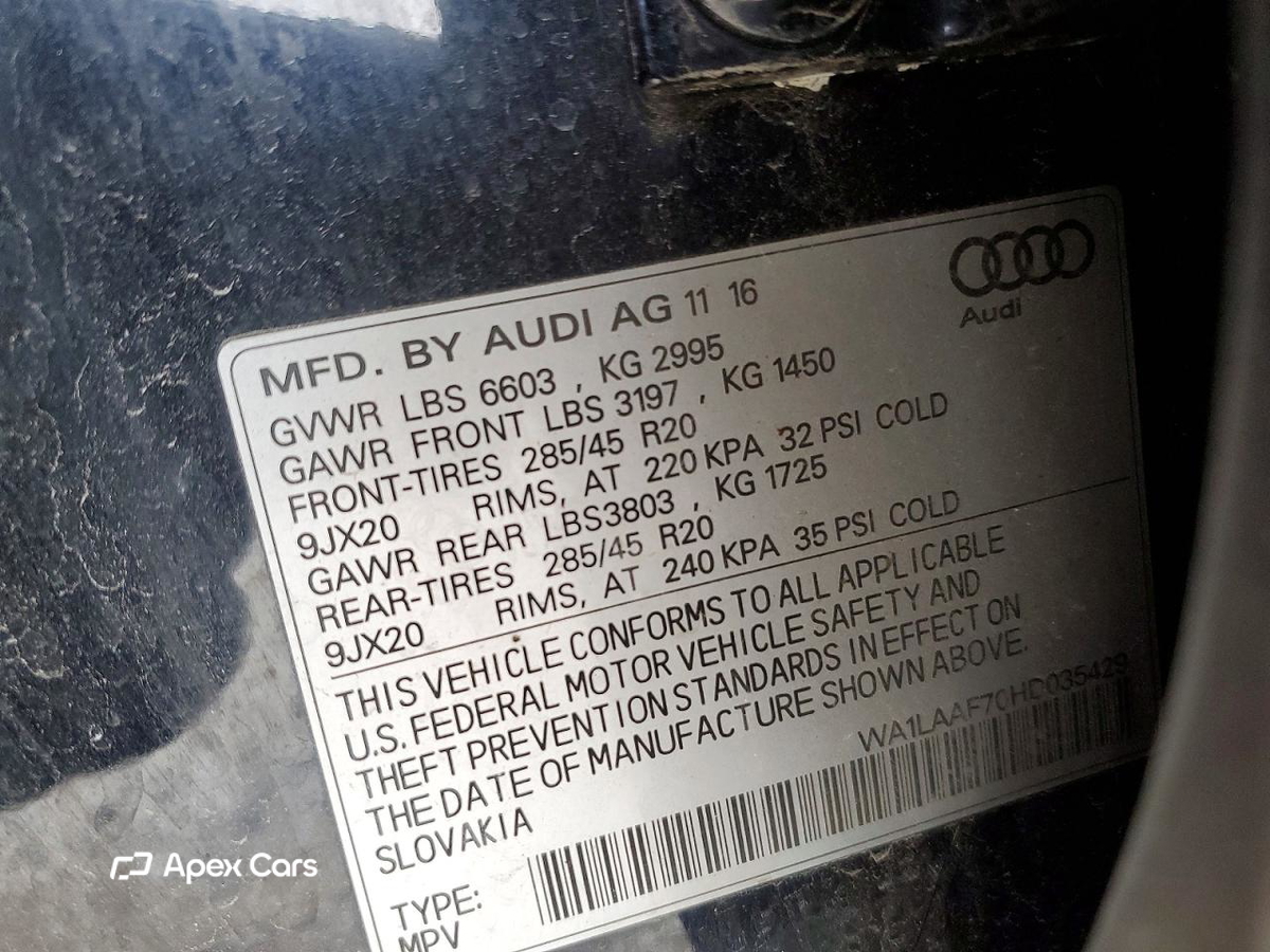 Audi Q7 2017