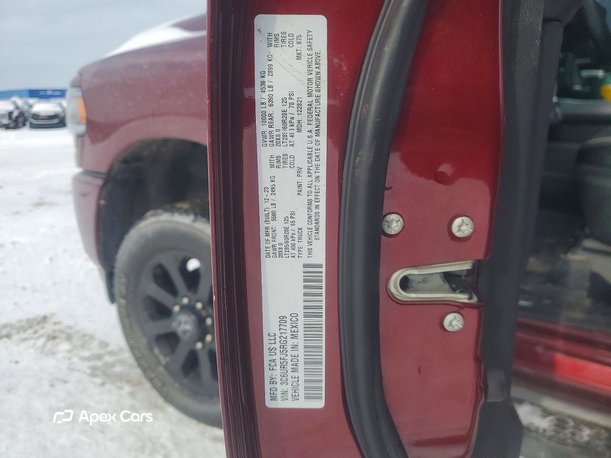 RAM 2500 2024