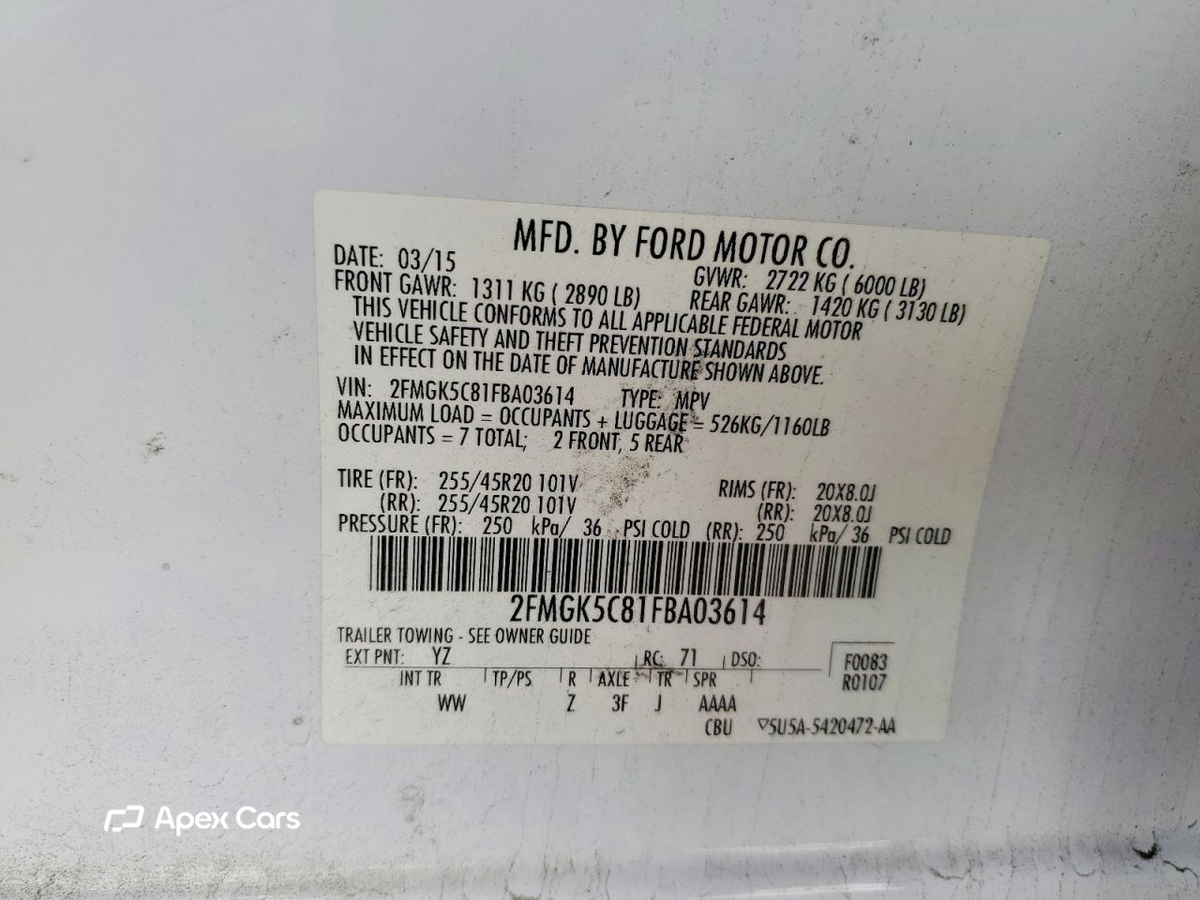 Ford Flex 2015