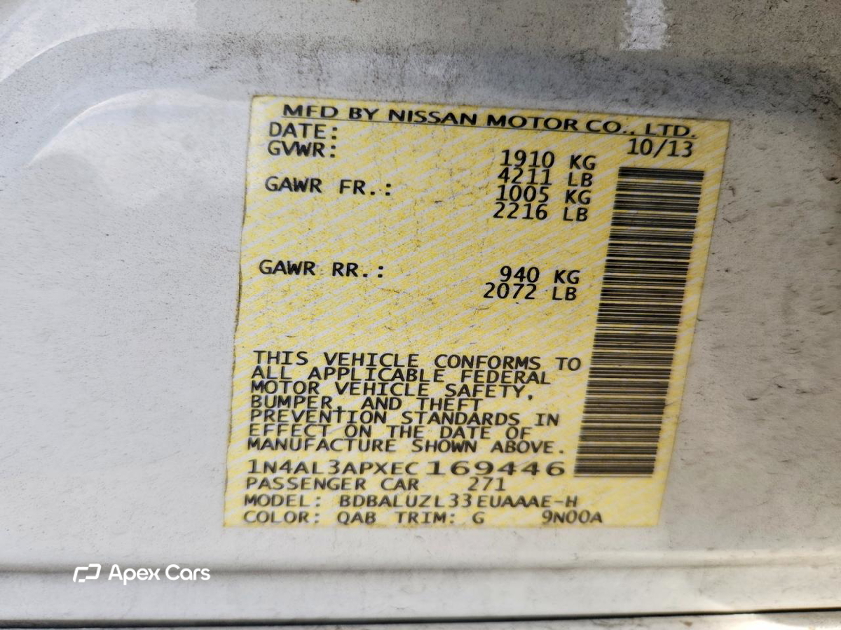 Nissan Altima 2014