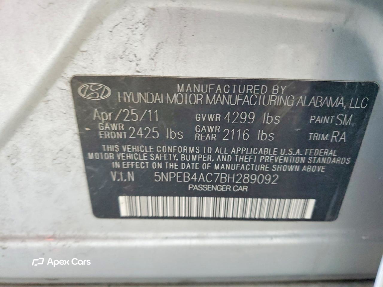 Hyundai Sonata 2011