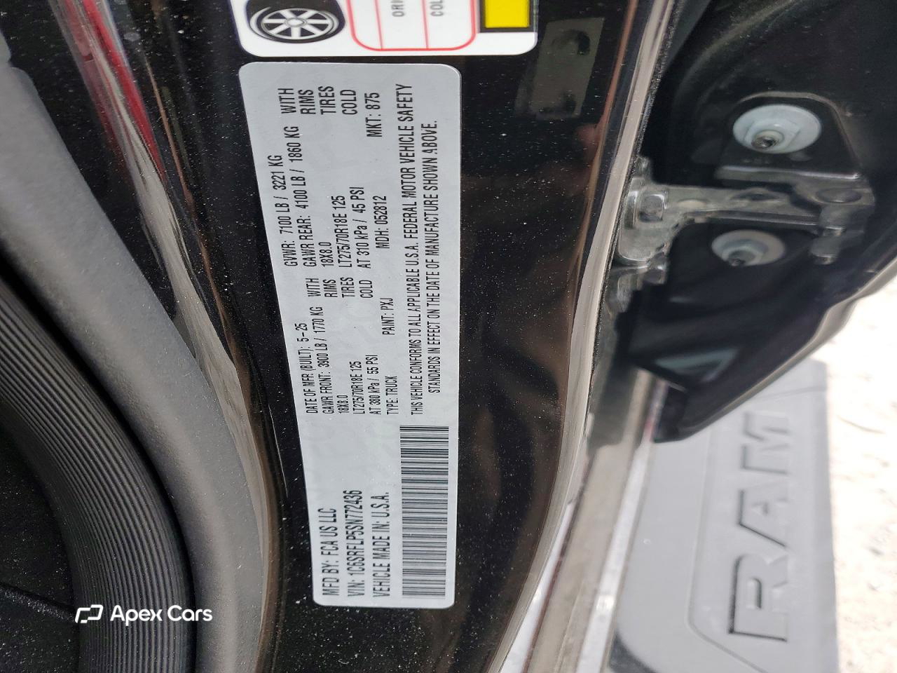 RAM 1500 2025