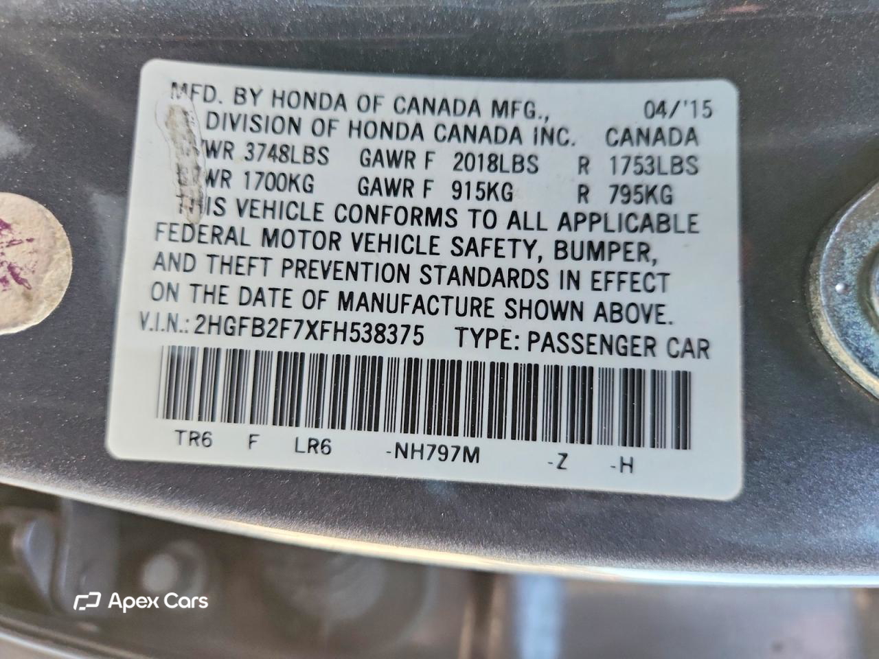 Honda Civic 2015