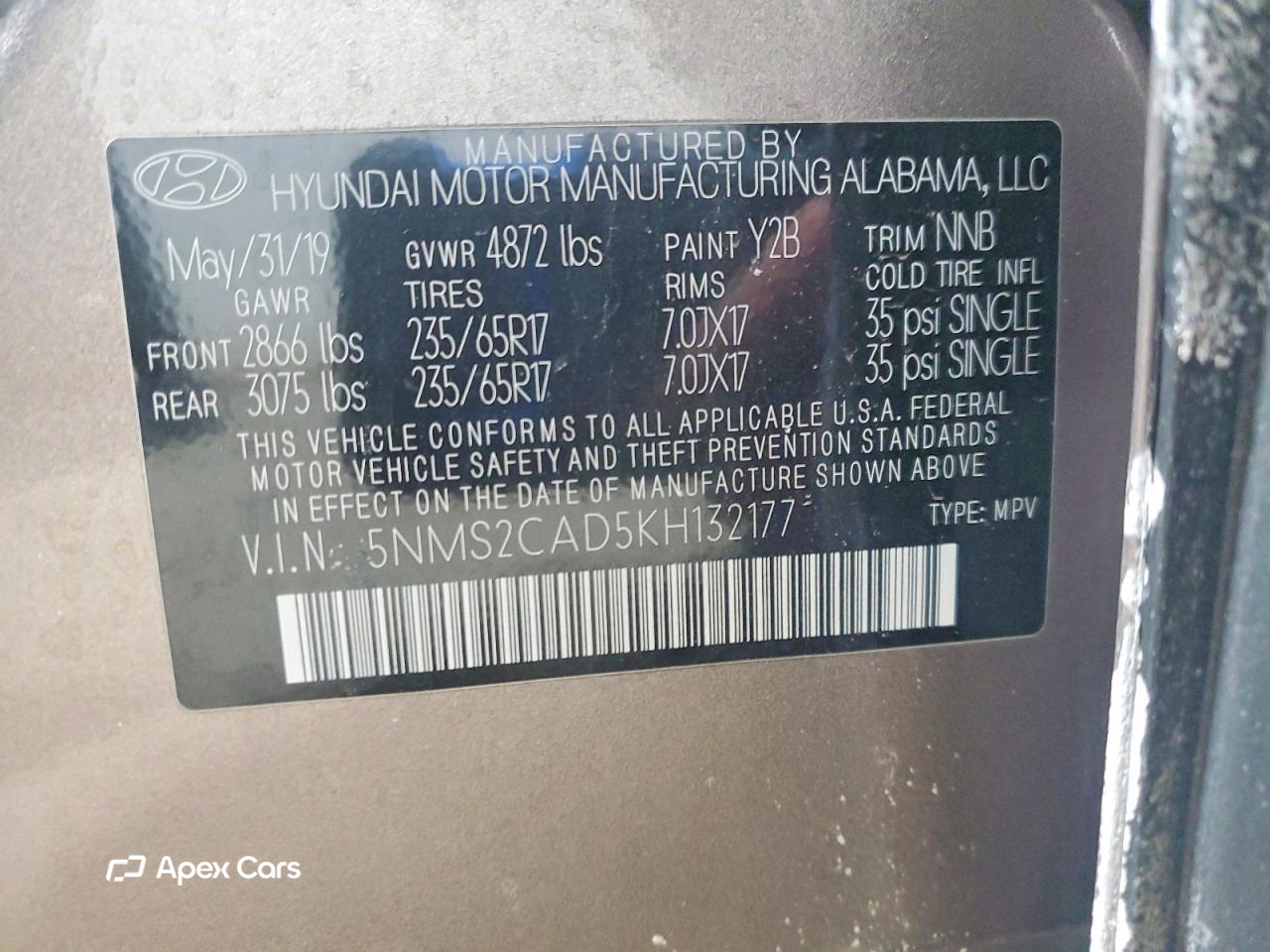 Hyundai Santa Fe 2019