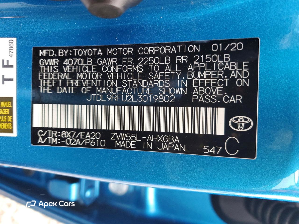 Toyota Prius 2020