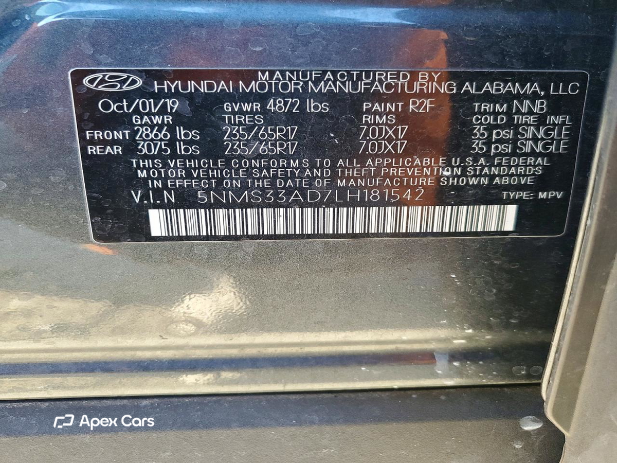 Hyundai Santa Fe 2020
