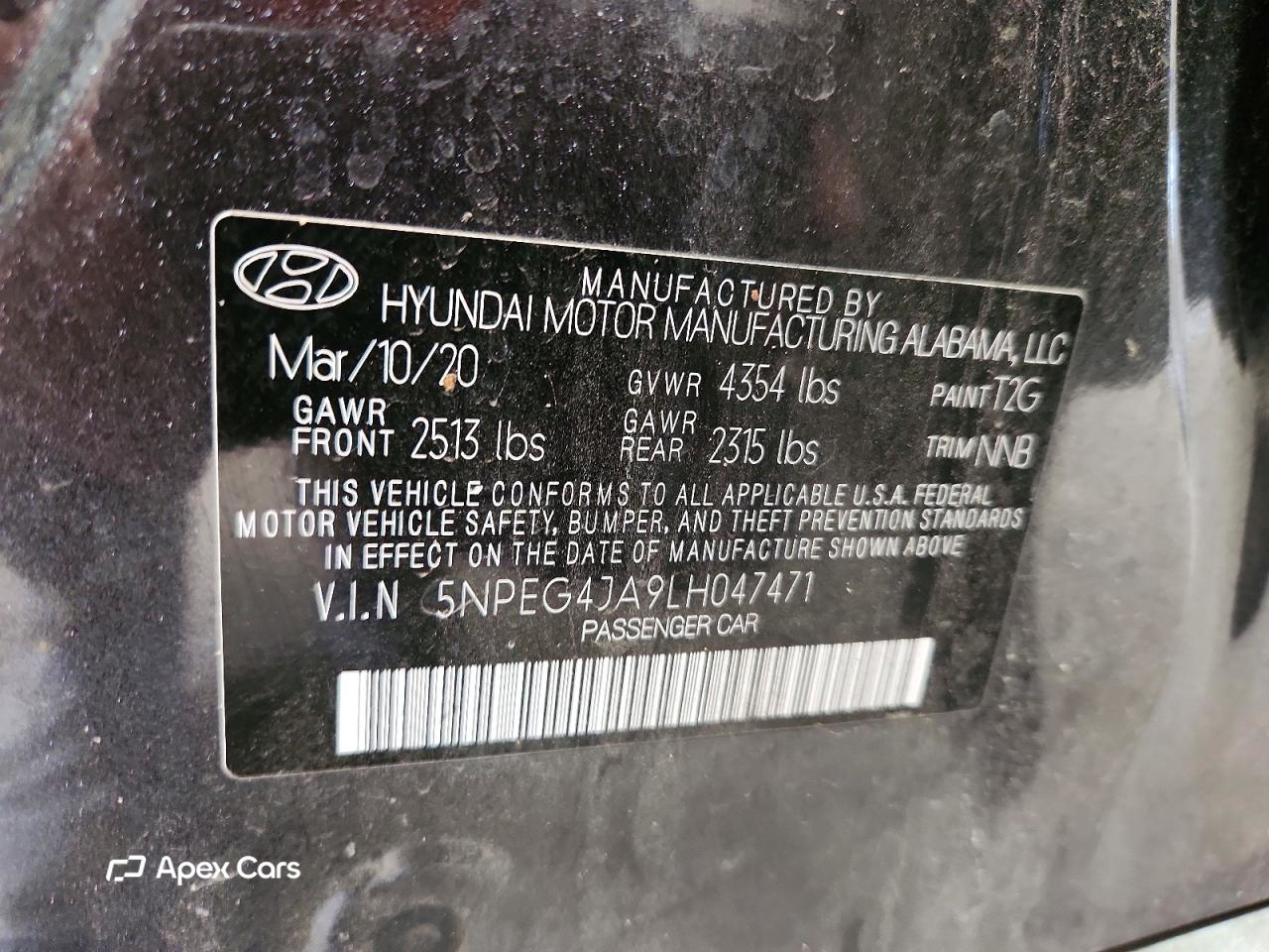 Hyundai Sonata 2020