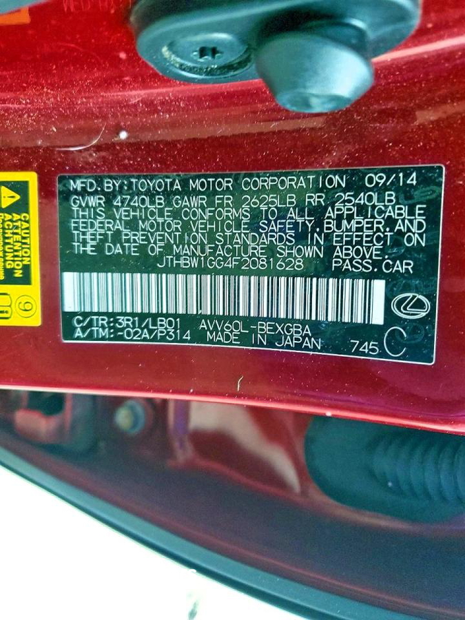 Lexus ES 2015