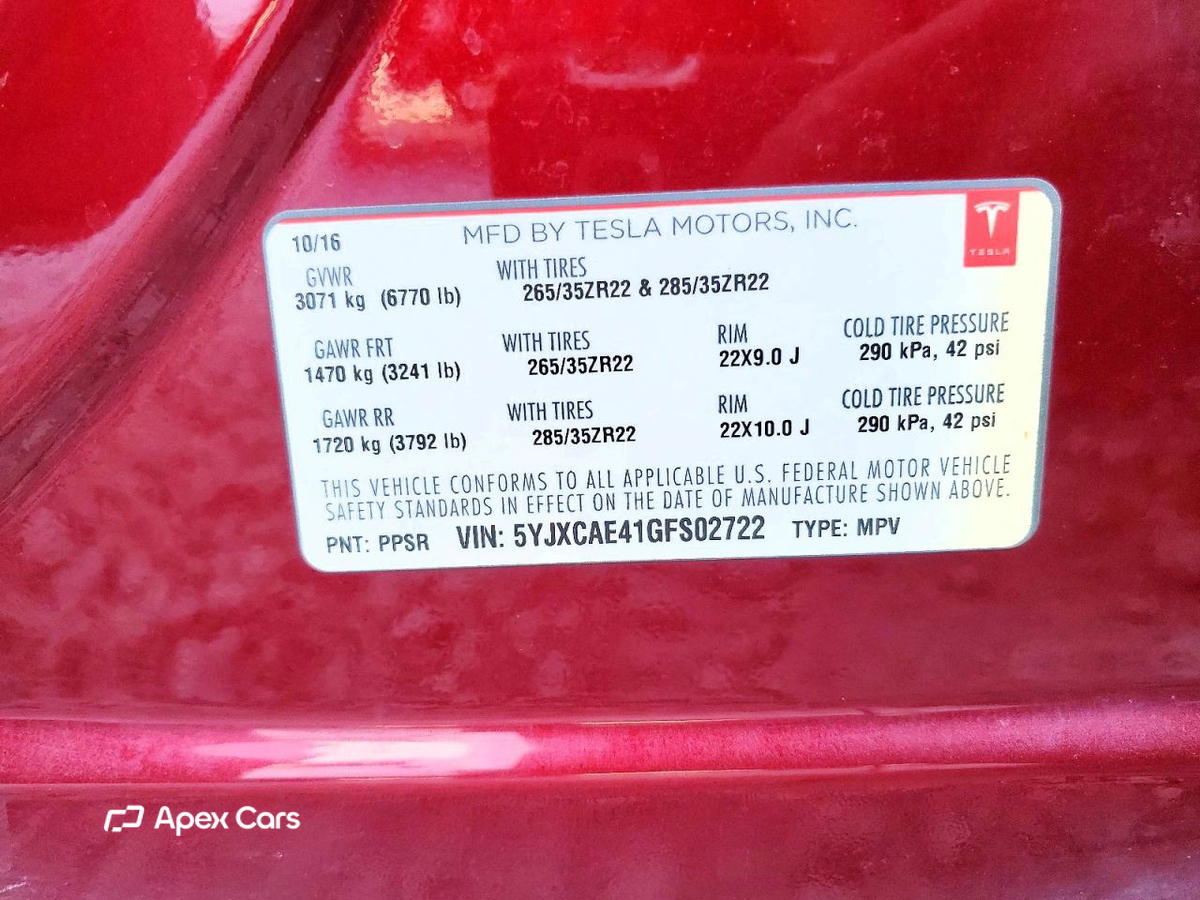 Tesla Model X 2016