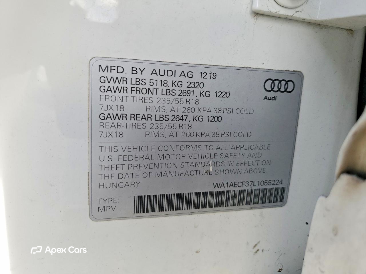 Audi Q3 2020
