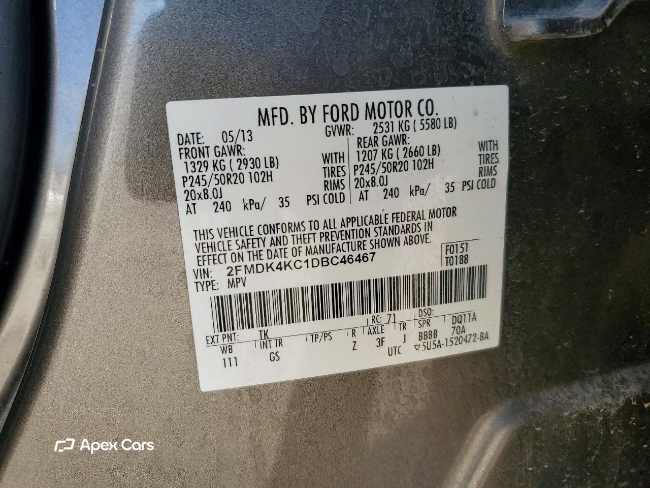 Ford Edge 2013