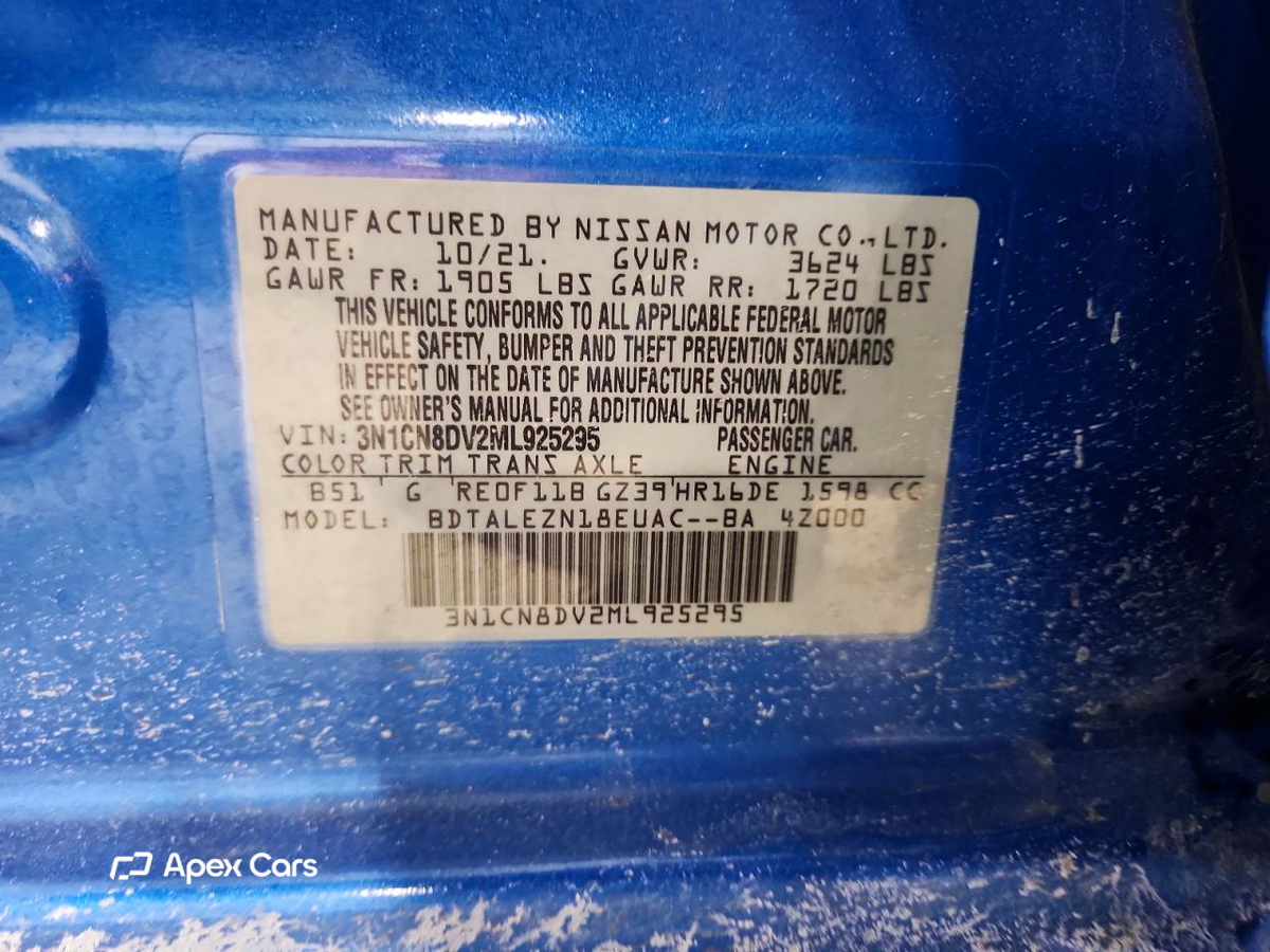 Nissan Versa 2021
