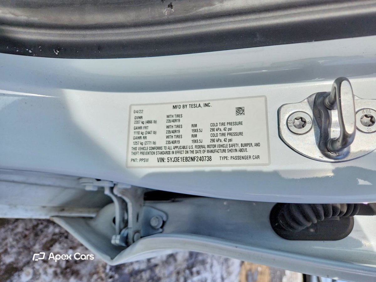 Tesla Model 3 2022