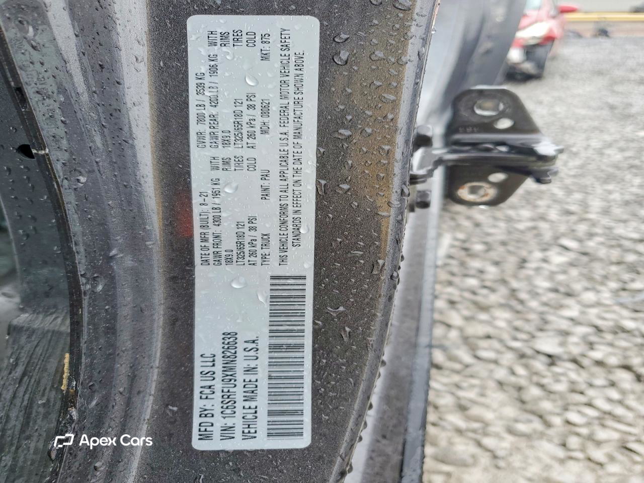 RAM 1500 2021