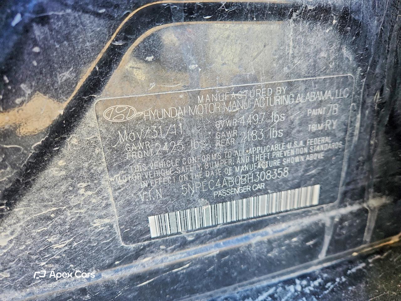 Hyundai Sonata 2011