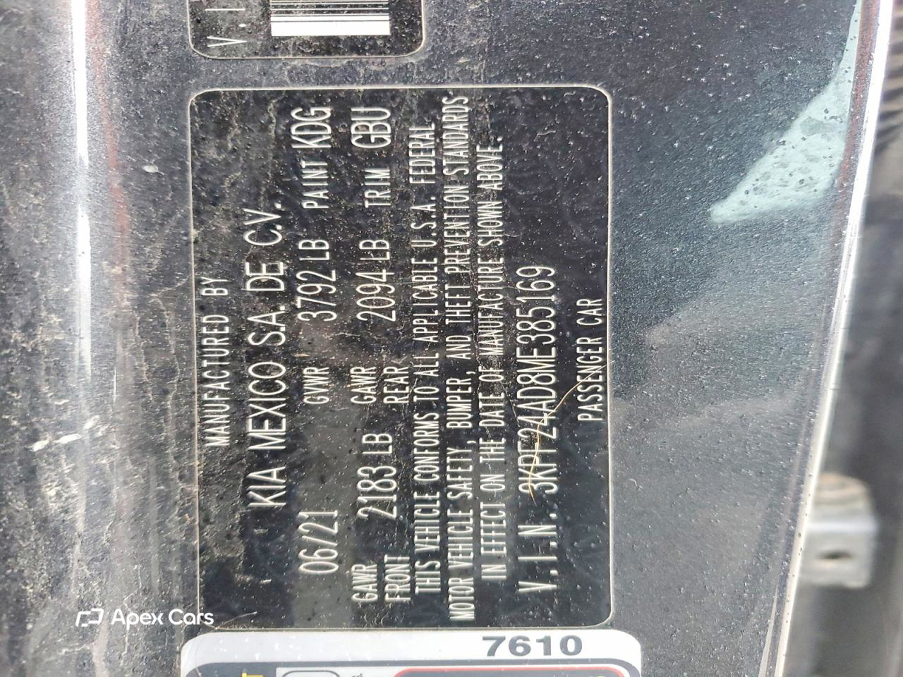Kia Forte 2021