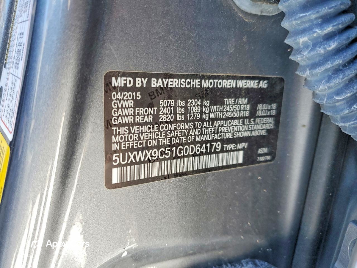 BMW X3 2016
