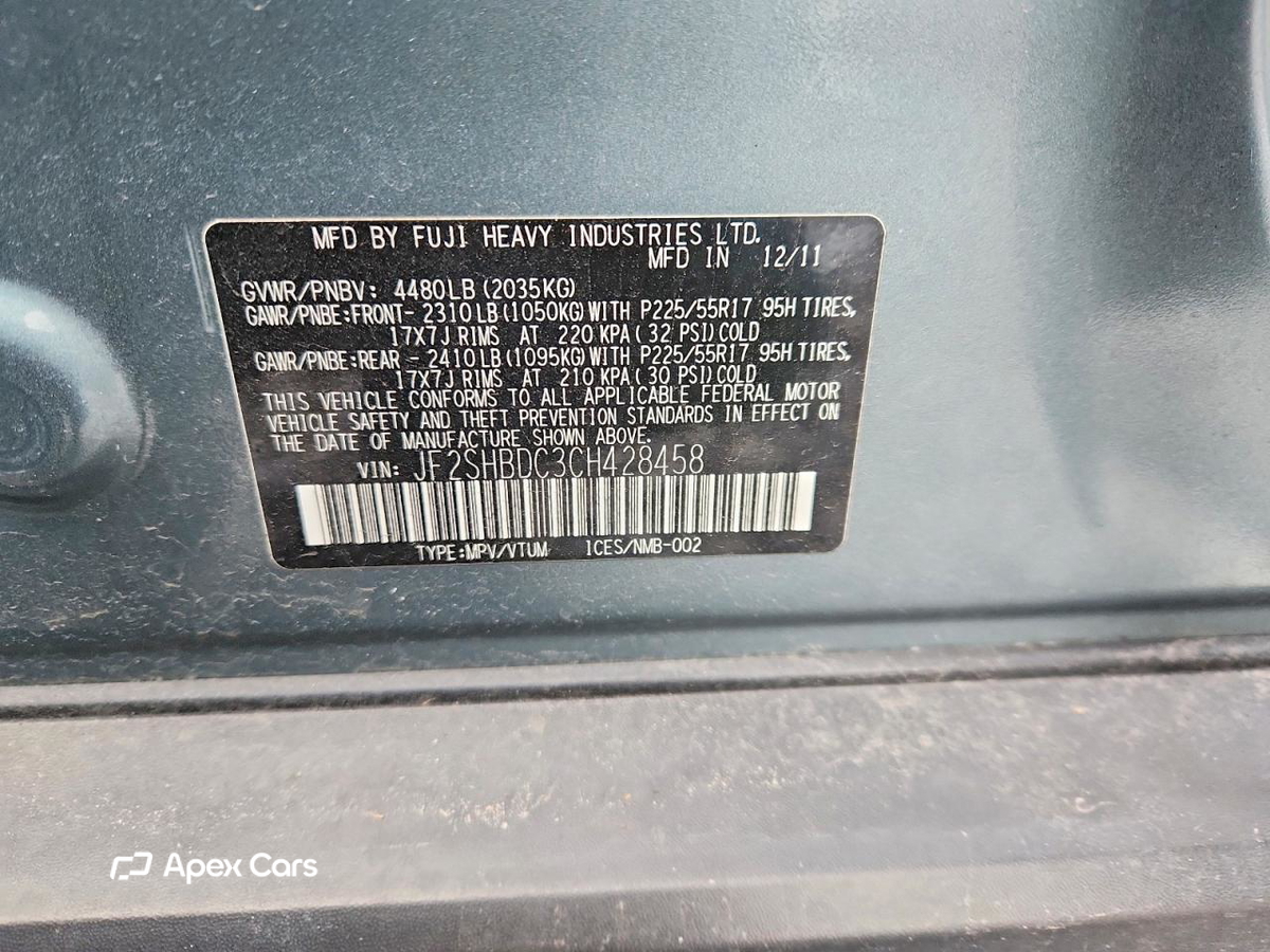 Subaru Forester 2012