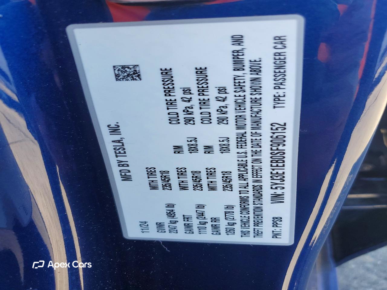 Tesla Model 3 2025